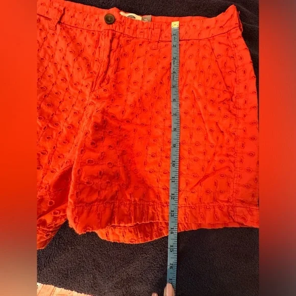 Old Navy Women's Orange Shorts - Picture 8 of 10